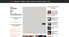 Desktop Screenshot of fifres-et-tambours.com